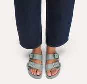 Birkenstock Arizona Big Buckle EVA Sandals - Pure Sage (Medium/Narrow)