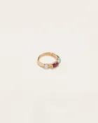 8mm Multi Stone Huggie