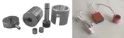 200°C Heated Hardened 440C Stainless Steel Evacuable Pellet Dies