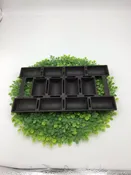 12" RARE Vintage French Roll No. 11" Cast Iron Baking Pan