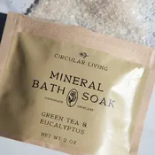 Mineral Bath Soak Sachet - Green Tea & Eucalyptus