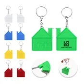 House Shape Tape Measure Keychain