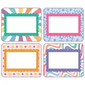 RETRO REMIX NAME TAGS