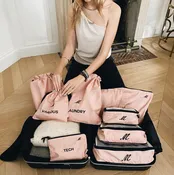BA Travel Set, 8-pack – Pink/Blush