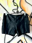 Hot to Trot Leather Shorts by Rénover