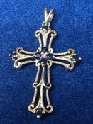10k Gold Cross Pendant