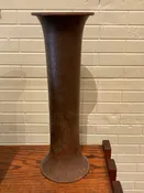 Hammered Brass Vase