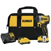 12-Volt Compact Screwdriver Kit, (2) Batteries