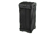 Baltimore Outdoor Trash Can - Black