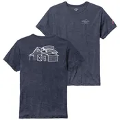 Creekside T-Shirt, Heather Lib Navy