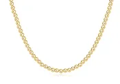 17" Choker Classic Gold 4mm Bead