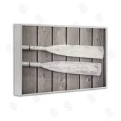 Aaron Matheson | Rustic Oars Pair Wall Art