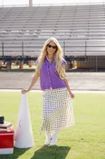 All In Midi Skirt - Ivory