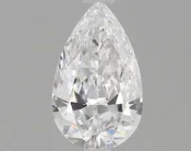 0.40 Carat Pear Cut Natural Diamond VS2 D