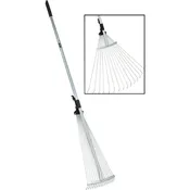 Adjustable Garden Rake (15 Tines)
