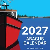 2027 Abacus Calendar 5 X 7