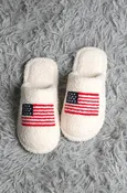 American Flag Slippers