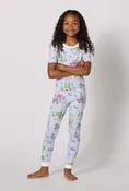 Belle Vie Short Sleeve Stretch Jersey Kids Pj Set