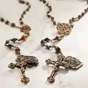 Vintage Rosary - OL Guadalupe