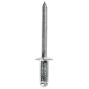 3/16" Aluminum Rivet Dome Head Grip 1/8"-1/4"