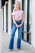 Alice Top in Baby Pink