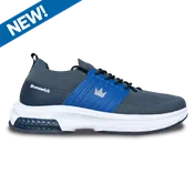 Alpha Max Grey/Navy Men's Bowling Shoes