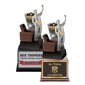 Couch Champ Style Fantasy Football League Perpetual Trophy