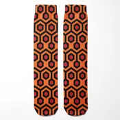 Overlook Hotel Carpet Socks