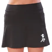 Black Athletic Skirt -2" longer