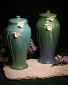 Calla Lily Large Lidded Jar
