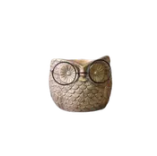 Owl with Glasses Planter
