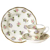 1920 Spring Meadow – 3pc Teacup Set – Royal Albert