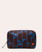 Beta Medium Pouch - Metro Tile Ink