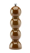 Addison Ross Lacquer Bobbin Salt/Pepper Mill Grinder, Chocolate
