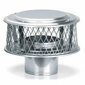 10" Round HomeSaver Pro 304-SS Stainless Guardian with 3/4" Mesh - 13870