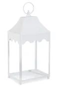 18" White Lantern