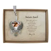 Forever Loved Memorial Car Charm Picture Frame