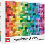 LEGO RAINBOW BRICKS 100 PC PUZZLE