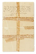 (1860-1930). Autograph Letter Signed written in Hebrew to <<Rabbi Chaim Soloveitchik.>>