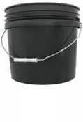 3 gal Black Bucket