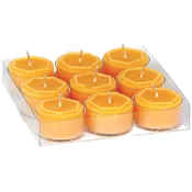 100 percent Beeswax Tealight Candles