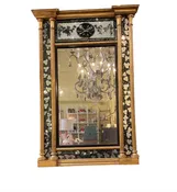 Antique 19th Century Regency Gilded Mirror
