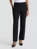 Petite Ava Boot Leg Pant, Stretch Crepe