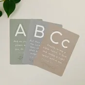 ABC Scripture Memorization Cards