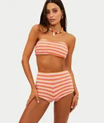 Kelsey Bandeau Crochet Bikini Top