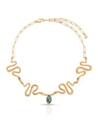 Abalone Serpentina Snake Choker