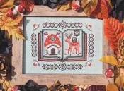 Book of Fabled Fungi - Haunted Frames - Cross Stitch Pattern