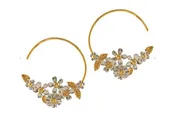 Alex Monroe - Posy Bee Hoop Earrings