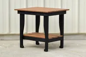 Outdoor Poly Coffee Table/End Table Mahogany/Black