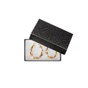 2.5" x 1.5" x 0.87" Cardboard Cotton Filled Earring Box